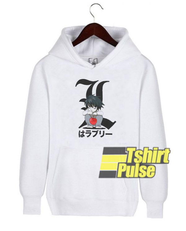 Death Note Chibi L hooded sweatshirt clothing unisex hoodie