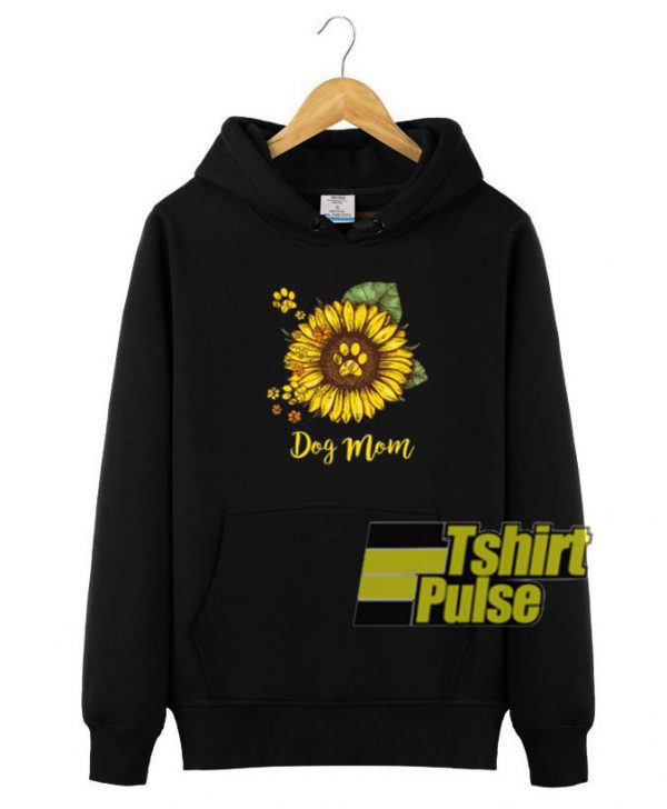 Dog Mom Sunflower hooded sweatshirt clothing unisex hoodie