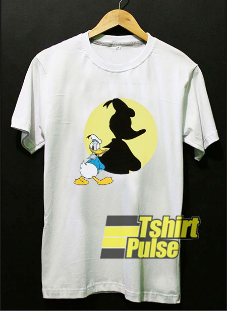 Donald Duck With Shadow t-shirt for men and women tshirt