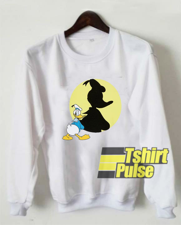 Donald Duck With Shadow sweatshirt