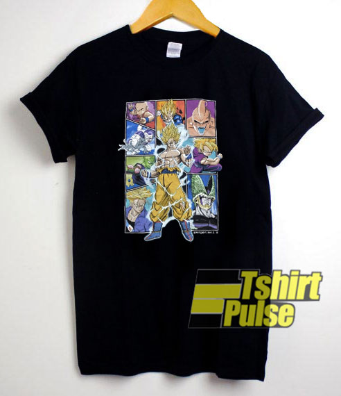 Dragonball Z And All Iconic t-shirt for men and women tshirt