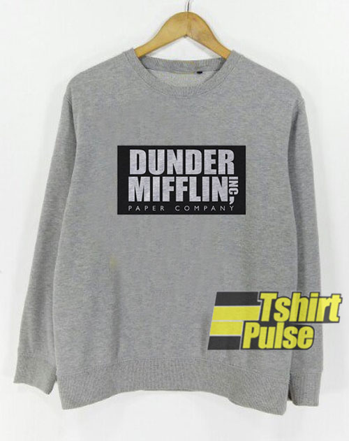 Dunder Mifflin Inc Paper Company sweatshirt
