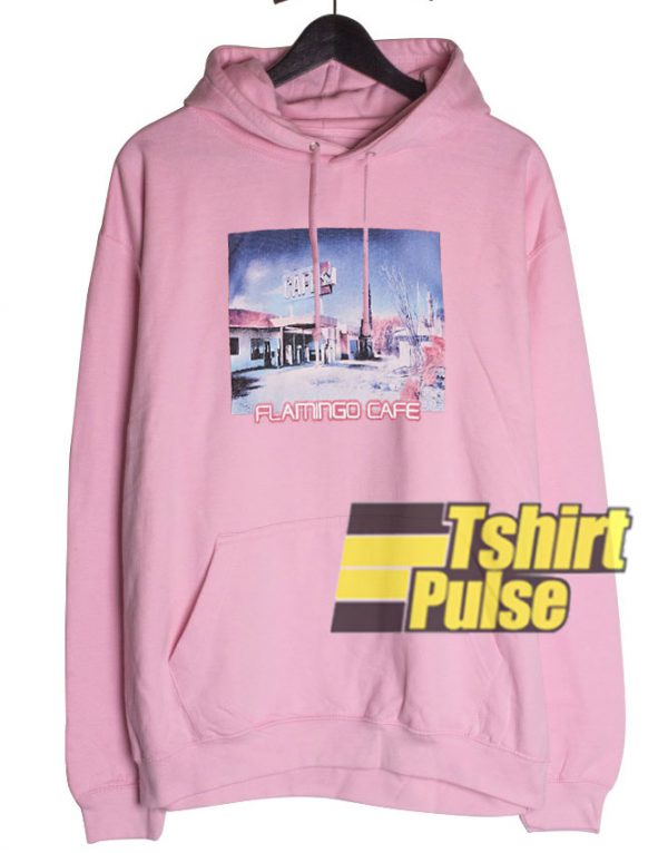 Flamingo Cafe hooded sweatshirt clothing unisex hoodie