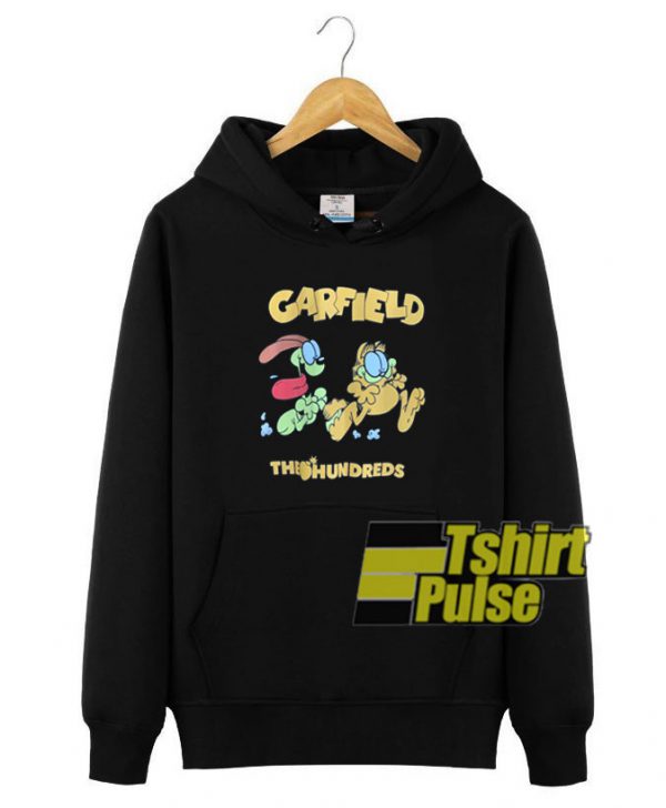 Garfield X The Hundreds hooded sweatshirt clothing unisex hoodie