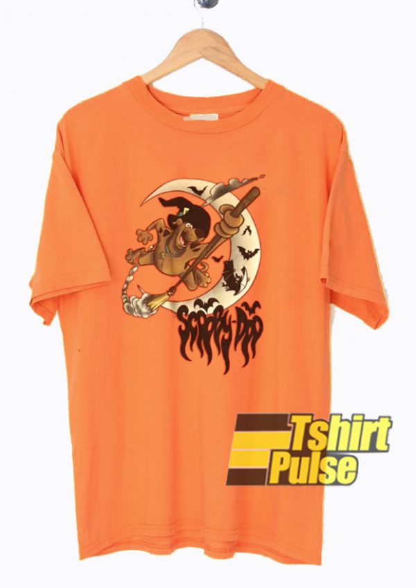 Halloween Scooby-Doo Flying t-shirt for men and women tshirt