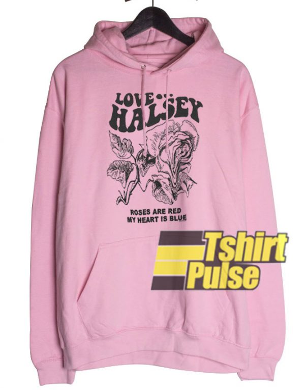 Halsey Love Rose hooded sweatshirt clothing unisex hoodie