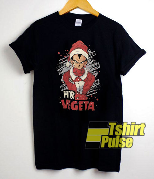 Her Vegeta Christmas t-shirt for men and women tshirt