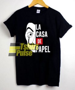 La Casa De Papel Logo t-shirt for men and women tshirt