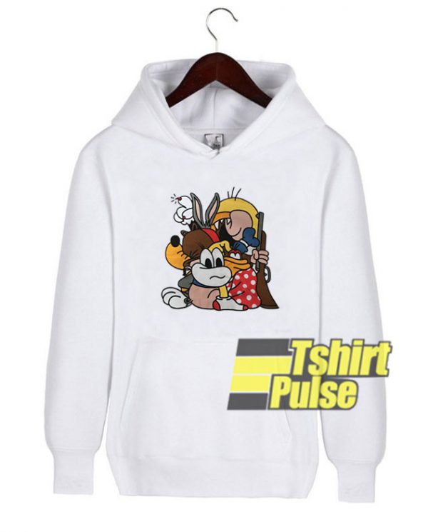 Lazy Oaf Looney Tunes hooded sweatshirt clothing unisex hoodie