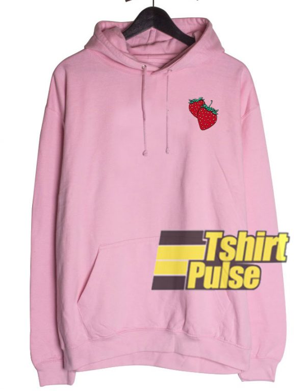 Little Strawberry's hooded sweatshirt clothing unisex hoodie