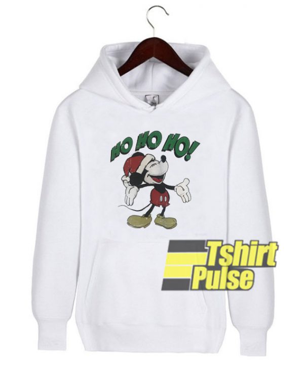 Mickey Mouse Christmas Hohoho hooded sweatshirt clothing unisex hoodie
