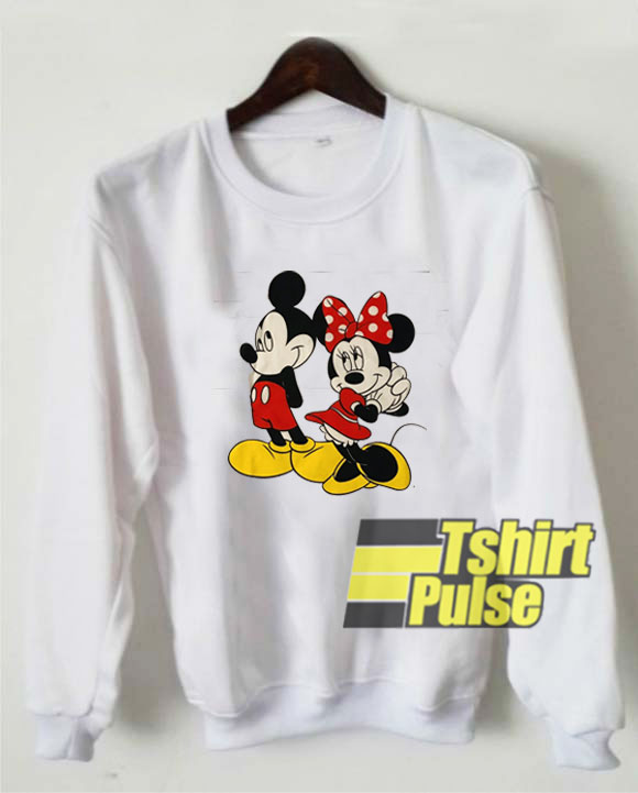 Mickey With Minnie sweatshirt
