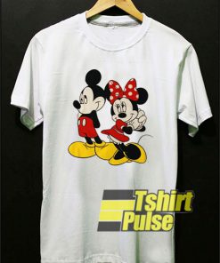 Mickey With Minnie t-shirt for men and women tshirt