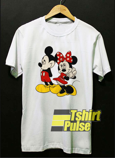 Mickey With Minnie t-shirt for men and women tshirt