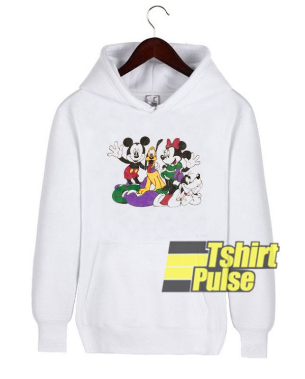 Mickey n Team Graphic hooded sweatshirt clothing unisex hoodie