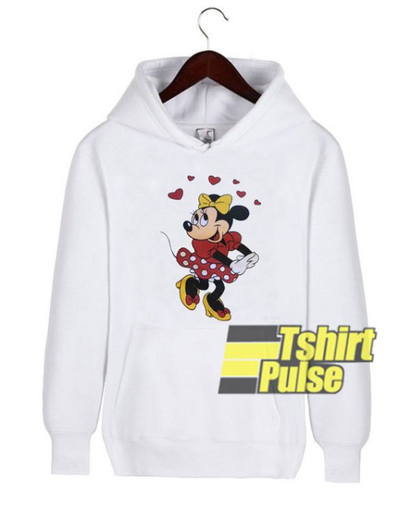 Minnie Mouse With Love hooded sweatshirt clothing unisex hoodie