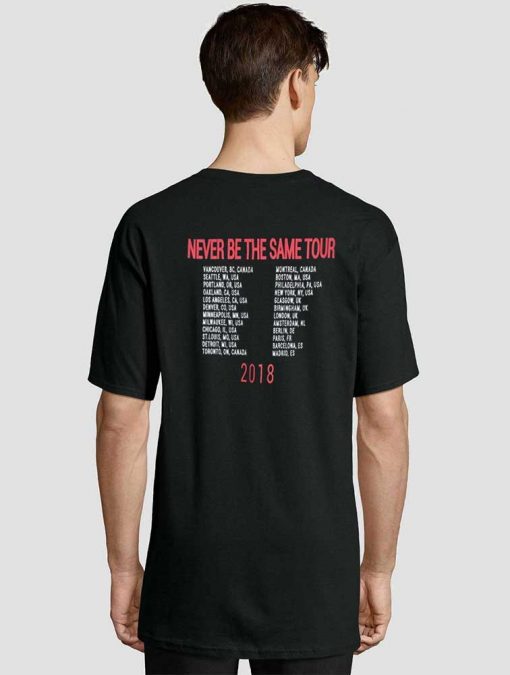 NBTS Tour Camila Cabello t-shirt for men and women tshirt