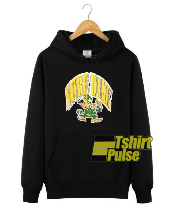 Notre Dame Irish hooded sweatshirt clothing unisex hoodie