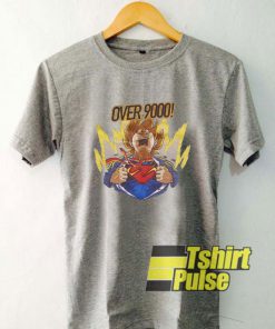 Over 9000 Dragon Ball Z t-shirt for men and women tshirt