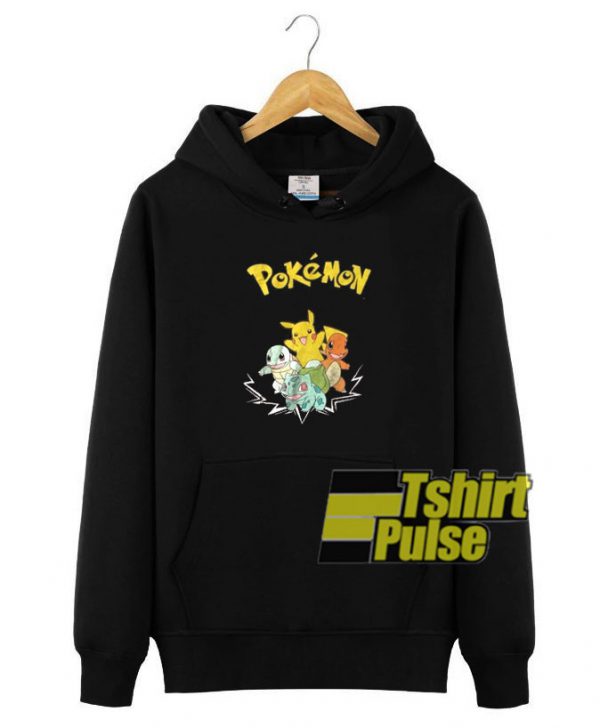 Pokemon Japanese Cartoon hooded sweatshirt clothing unisex hoodie