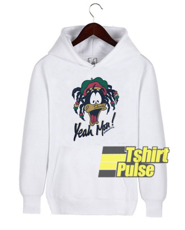 Rasta Daffy Duck hooded sweatshirt clothing unisex hoodie