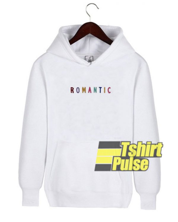 Romantic Rainbow Print hooded sweatshirt clothing unisex hoodie