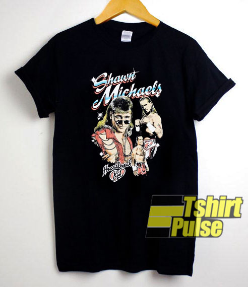 Shawn Michaels The Heartbreak Kid t-shirt for men and women tshirt