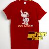 Snoopy Joe Disco Peanuts t-shirt for men and women tshirt