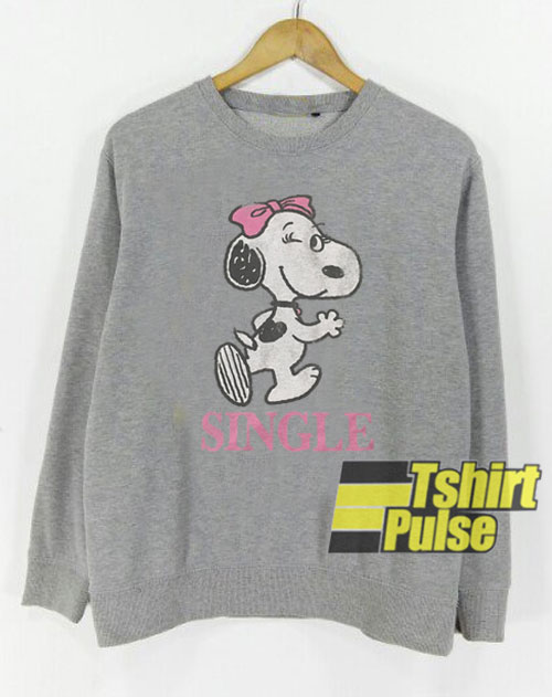 Snoopy’s Girlfriend Single sweatshirt
