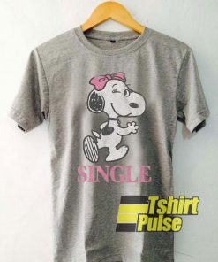 Snoopy’s Girlfriend Single t-shirt for men and women tshirt