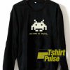 Space Invaders We Come In Peace sweatshirt
