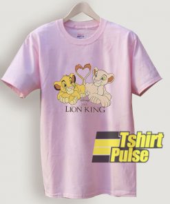 The Lion King With Love t-shirt for men and women tshirt