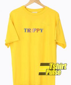 Trippy Colour Printed t-shirt for men and women tshirt