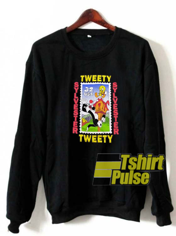 Tweety and Sylvester Cartoon sweatshirt