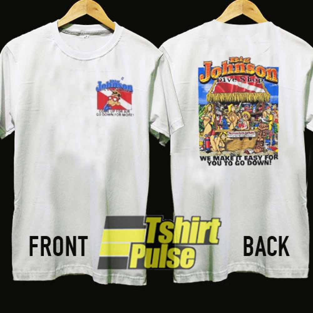 Vintage 90s Big Johnson t-shirt for men and women tshirt