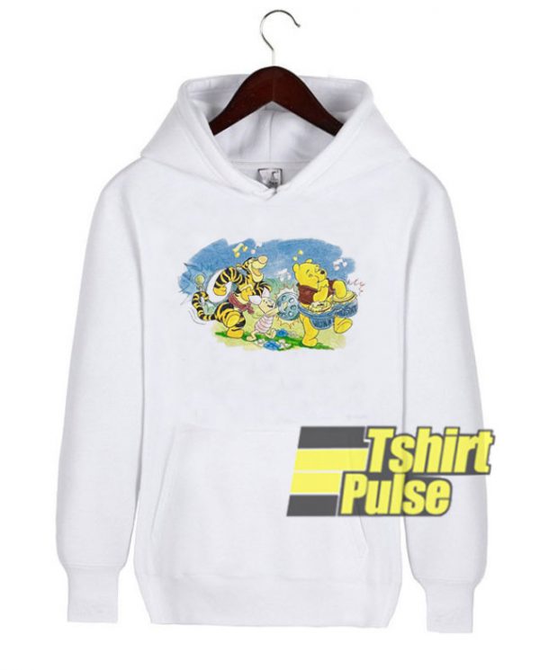 Vintage 90s Winnie The Pooh hooded sweatshirt clothing unisex hoodie