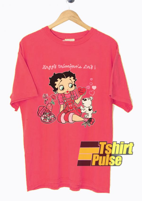 Vintage Betty Boop Valentine’s Day t-shirt for men and women tshirt