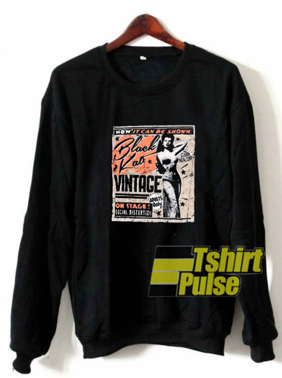 Vintage Black Kat Risque sweatshirt