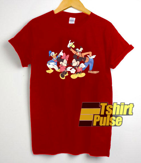 Vintage Mickey And Gang t-shirt for men and women tshirt