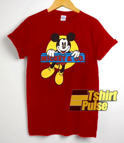 Vintage Mickey & Co t-shirt for men and women tshirt