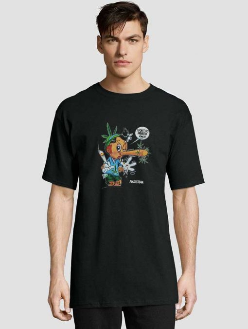 Vintage Pinocchio Amsterdam t-shirt for men and women tshirt
