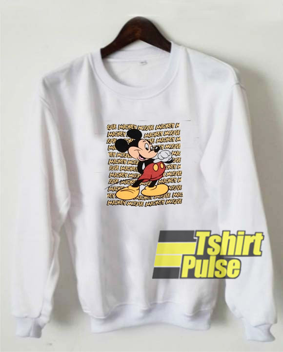 90s Mickey Mouse Cartoon sweatshirt
