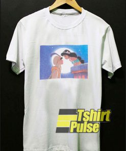Aladdin Meet Princess Yasmin t-shirt for men and women tshirt