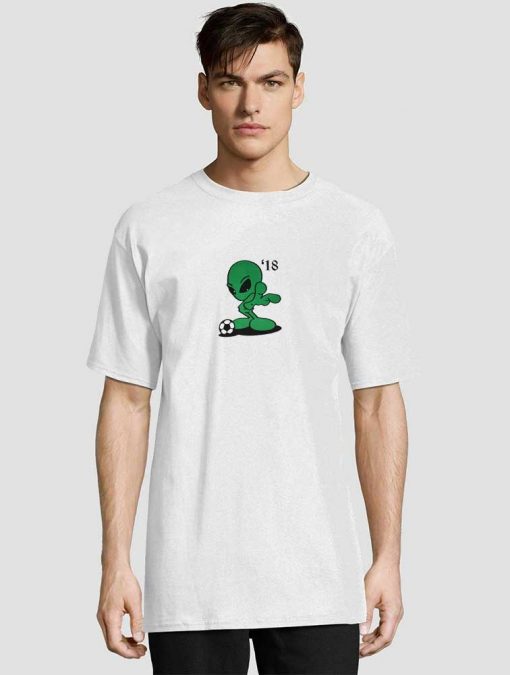 Alien Football '18 t-shirt for men and women tshirt