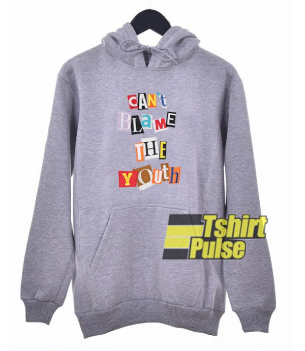 Can't Blame The Youth hooded sweatshirt clothing unisex hoodie