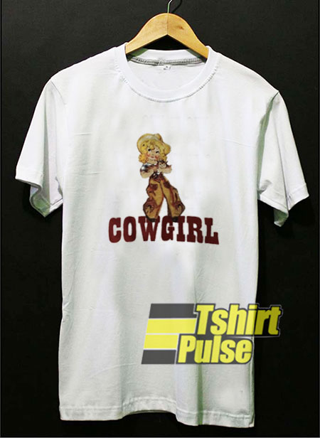 Cow Girl t-shirt for men and women tshirt