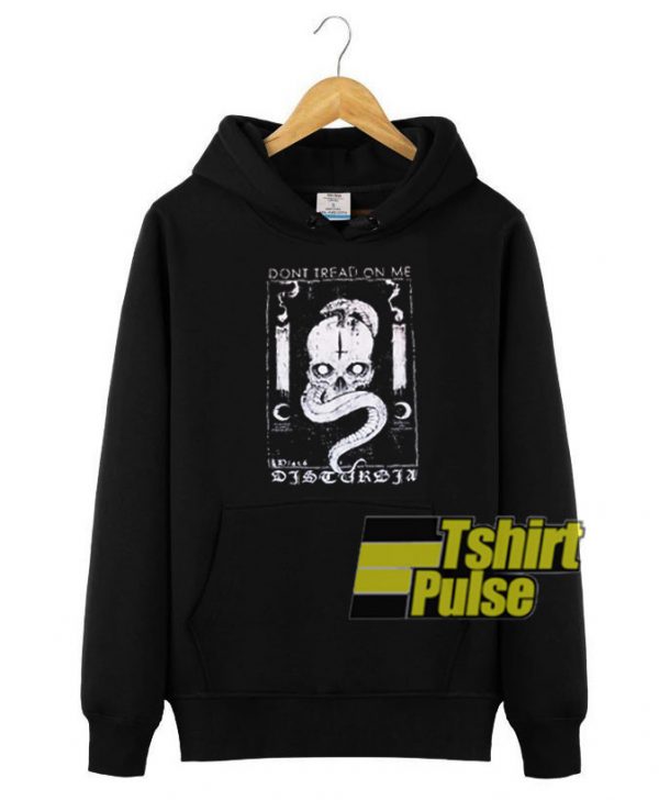 Disturbia Skull hooded sweatshirt clothing unisex hoodie