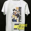 Dragon Ball Z Vertical Letter t-shirt for men and women tshirt