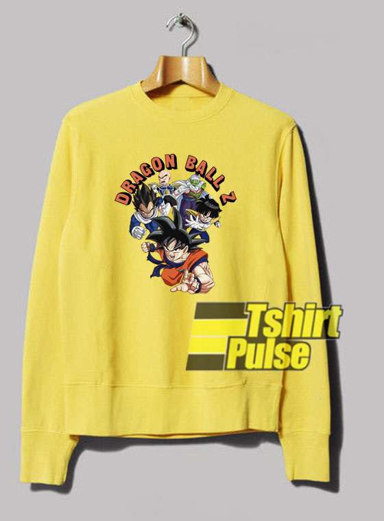 Dragon Ball Z Yellow sweatshirt