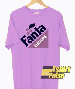 Fanta Grape Retro Logo t-shirt for men and women tshirt